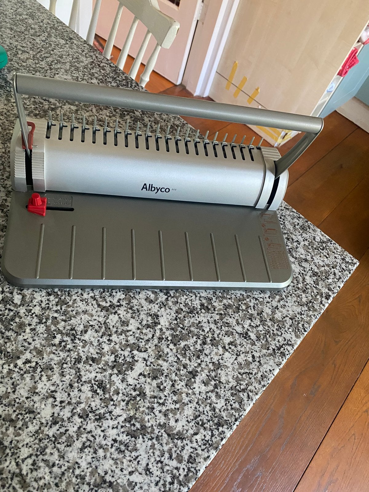 Inbindmachine van Albyco, Ophalen, Gebruikt