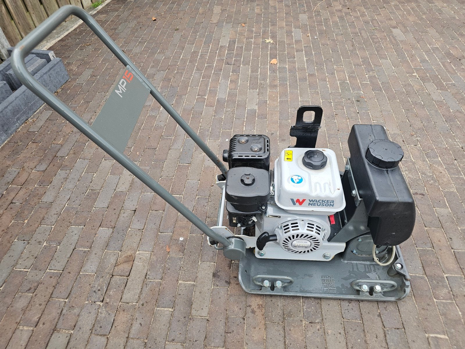 Wacker Neuson Trilplaat MP15-CE ZGAN, Ophalen, Zo goed als nieuw