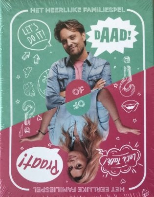 Praat of daad! - Kaartspel - Nicolette van Dam en Bas Smit, Ophalen of Verzenden, Nieuw