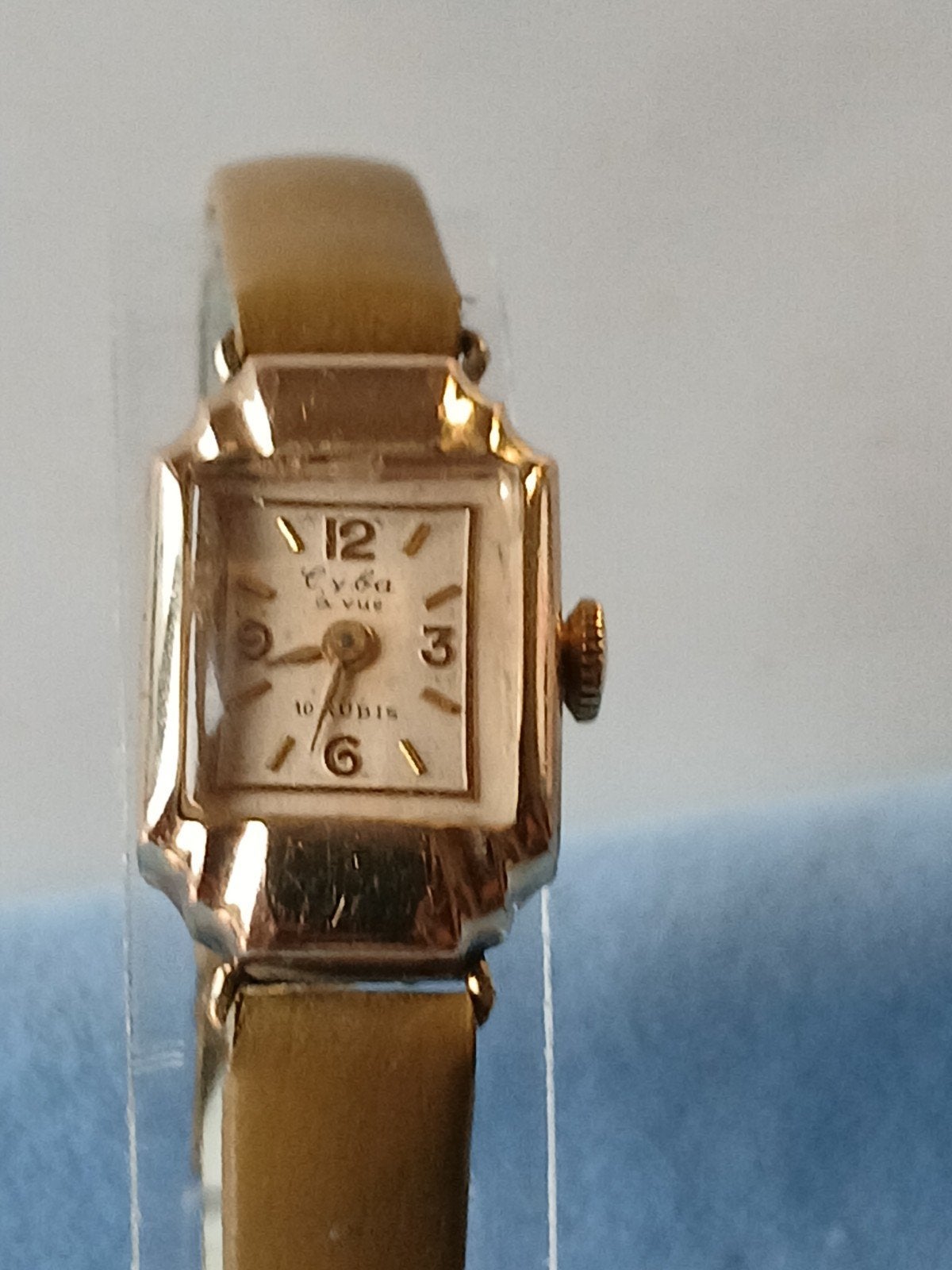 Vintage Liba à vue Art Deco horloge jaren '10/'20, Antiek en Kunst, Ophalen of Verzenden