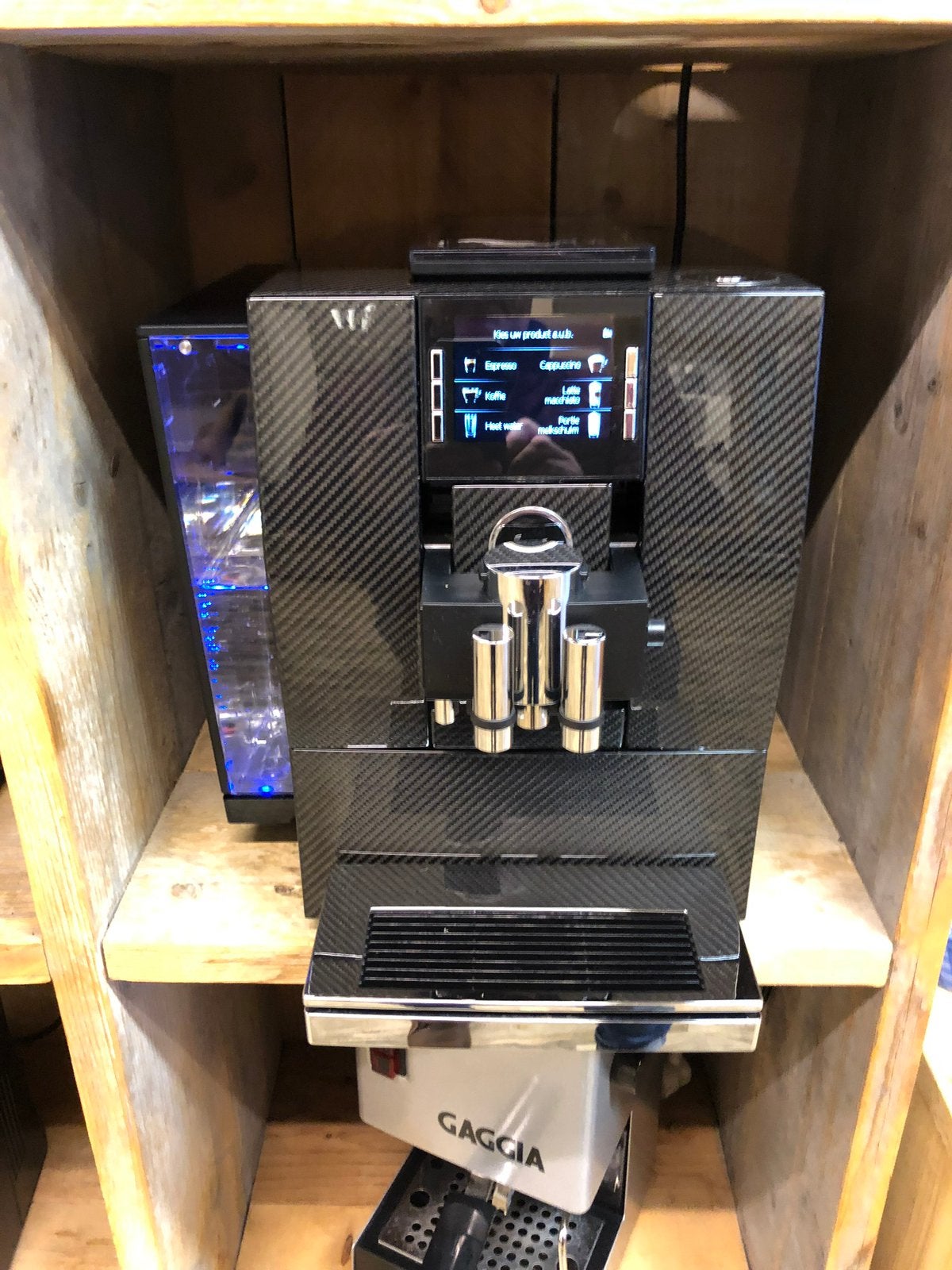 Jura Z 6 Carbon, Gebruikt, 10 kopjes of meer, Koffiemachine, Ophalen of Verzenden