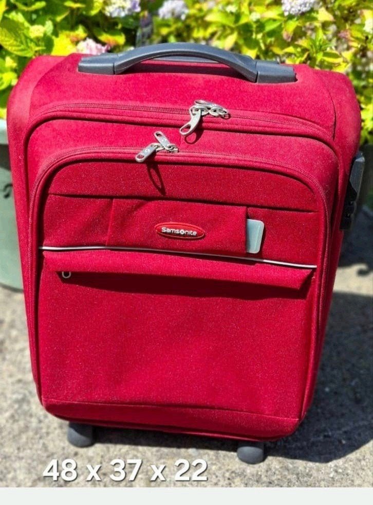 Mooie Samsonite koffer, Sieraden, Tassen en Uiterlijk, Koffers, Zo goed als nieuw, Hard kunststof, Slot, Uitschuifbare handgreep