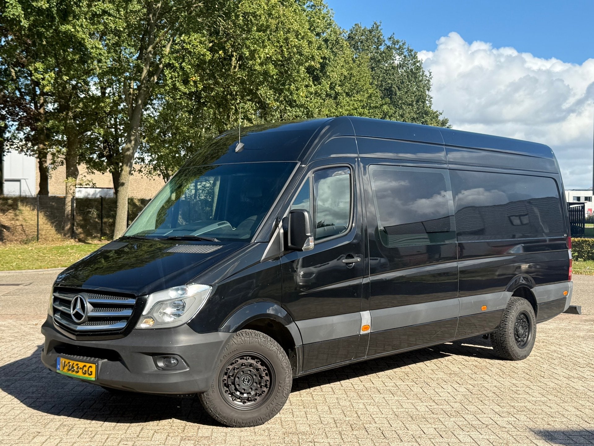 Mercedes-Benz Sprinter 516 2.2 CDI 432L HD DC, Auto's, Achterwielaandrijving, Gebruikt, 4 cilinders, 163 pk