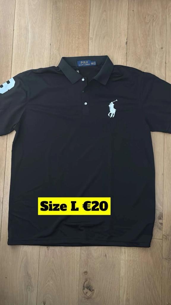 RL polo, Ophalen of Verzenden, Nieuw, Maat 52/54 (L), Zwart