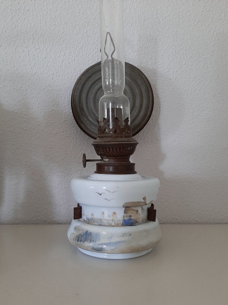 olielamp, Ophalen