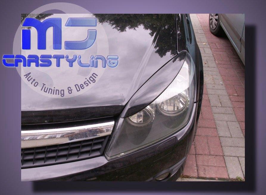 Opel Astra H TwinTop - Koplampspoilers, Ophalen of Verzenden, MJ-Carstyling, Info@mj-carstyling.net, Sibeliusstraat 81 5011JH Tilburg