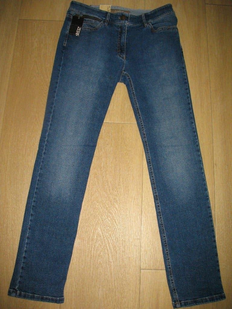 Zerres Stretch Spijker Broek Maat 36 Blauw, Blauw, Nieuw, Ophalen of Verzenden, Maat 36 (S)