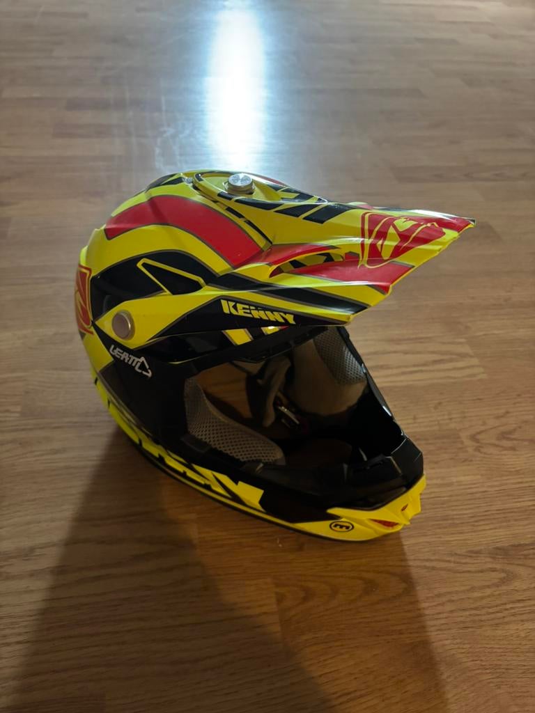 Fietscros helm, Ophalen of Verzenden, Zo goed als nieuw, Extra small of kleiner