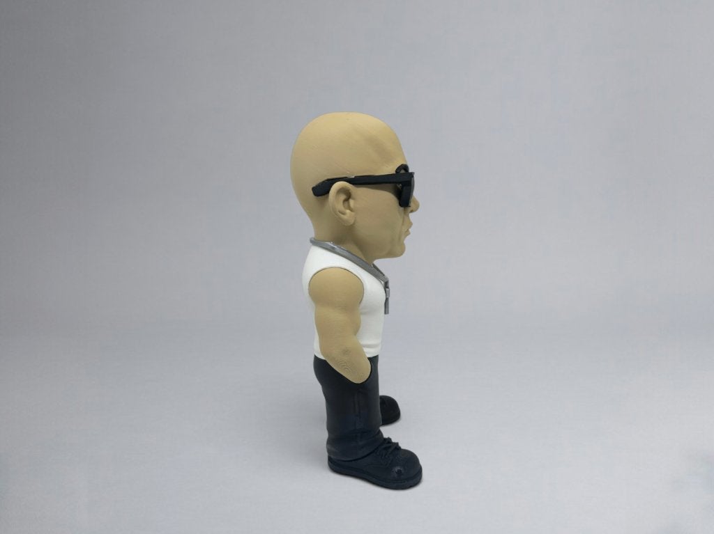 Vin Diesel – Action Movie Legend Figurine – 30 cm, Ophalen of Verzenden, Nieuw, Mens
