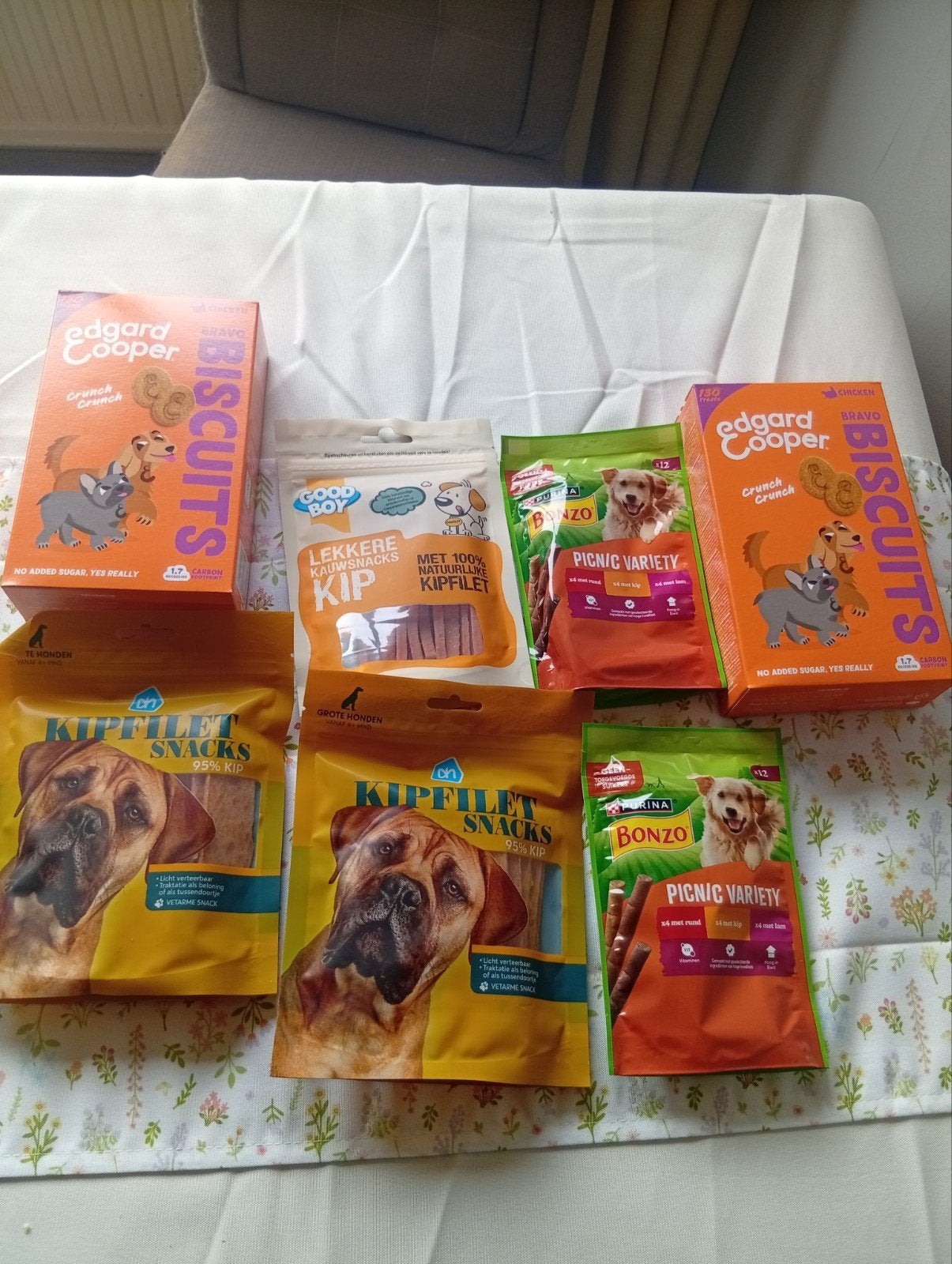 heel veel honden koekjes en snackjes, Ophalen of Verzenden, Hond
