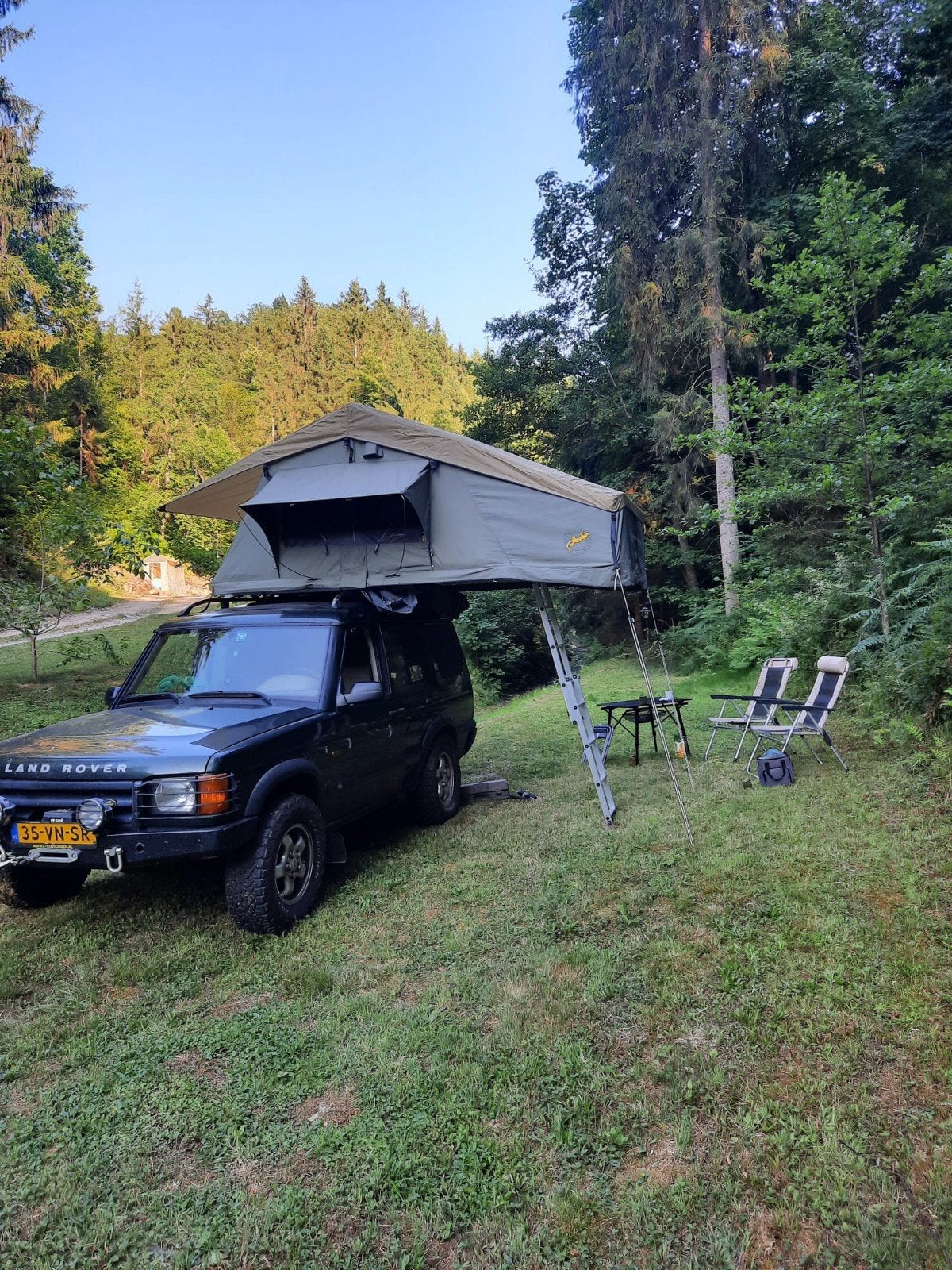 Gordie Gear Daktent te huur 150 per week, Caravans en Kamperen, Ophalen, Zo goed als nieuw, Tot en met 3