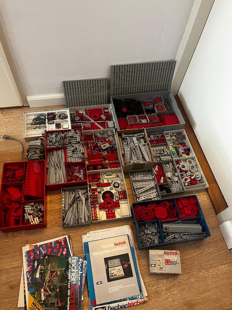 Grote Fisher Technik Collectie, Verzamelen, Speelgoed, Ophalen, Gebruikt