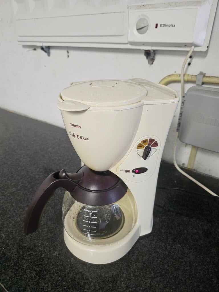 Philips Café Delice Koffiezetapparaat voor gemalen koffie, Ophalen, Gebruikt, 10 kopjes of meer, Koffiemachine