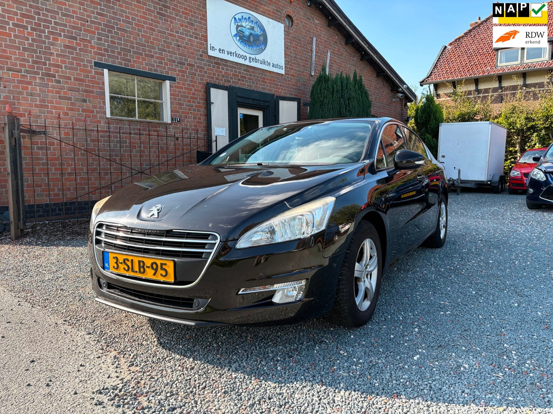 Peugeot 508 1.6 THP Blue Lease Executive ( Climate controle, Auto's, Euro 5, Stof, Gebruikt, Zwart