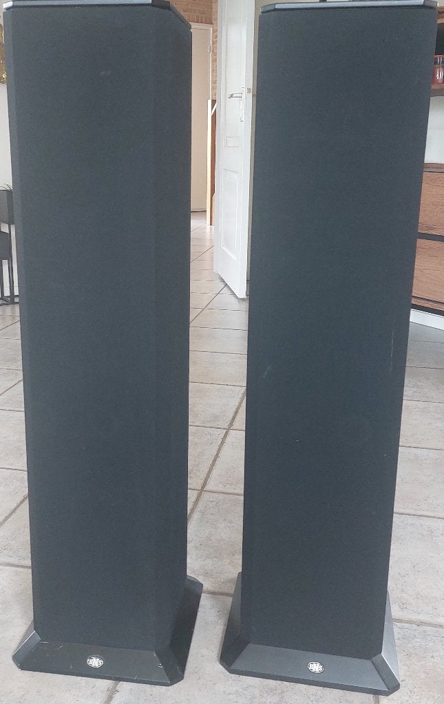 BNS Soundcolumn II, Refurbished, 60 tot 120 watt, Front, Rear of Stereo speakers, Ophalen