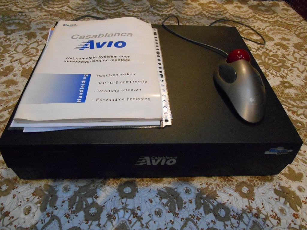 Avio Casablanca Video Bewerking Systeem & Handleiding, Ophalen, Video