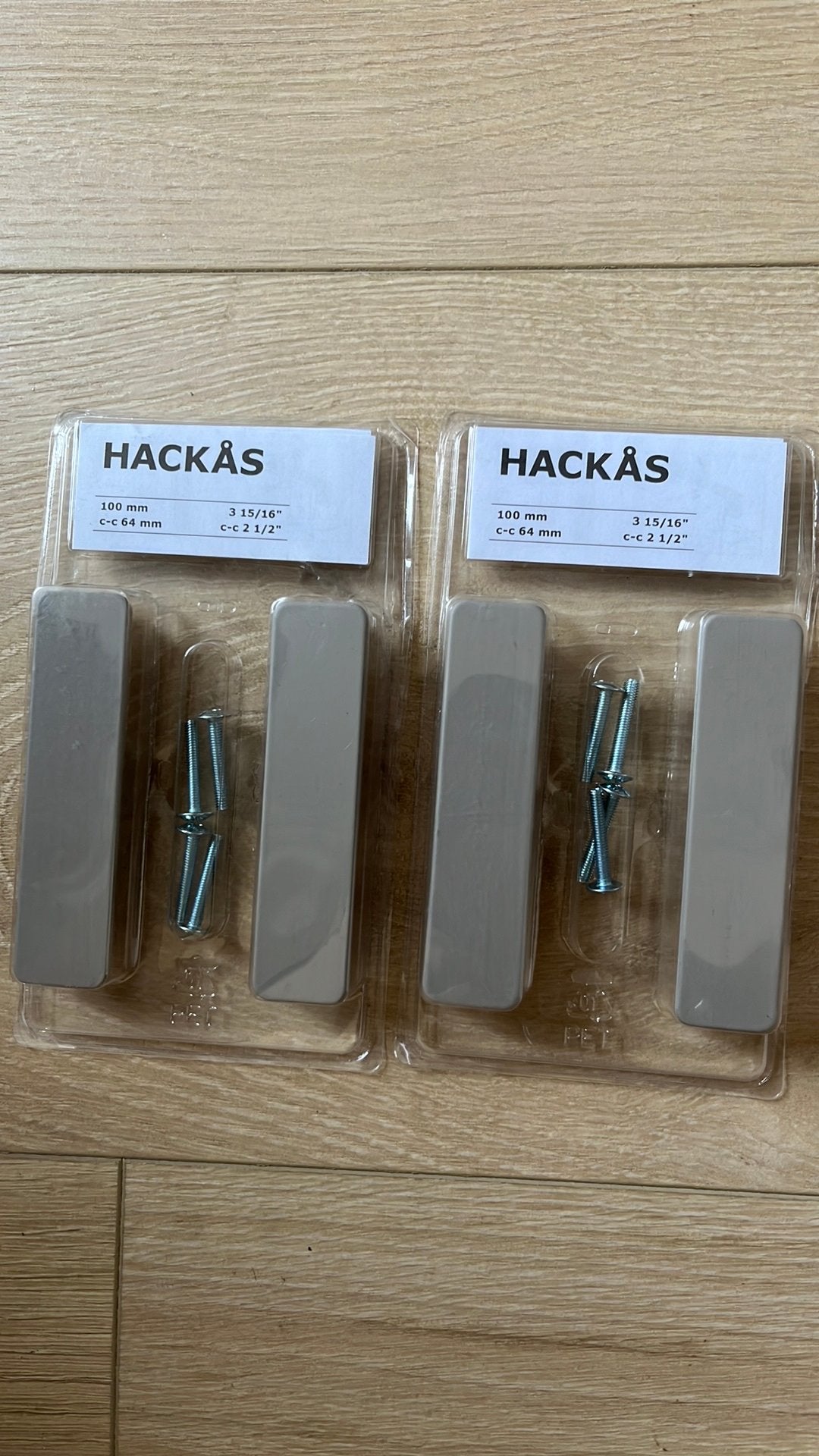 Ikea Hackas handvatten voor pax kastdeur, Ophalen of Verzenden, Nieuw, Overige typen