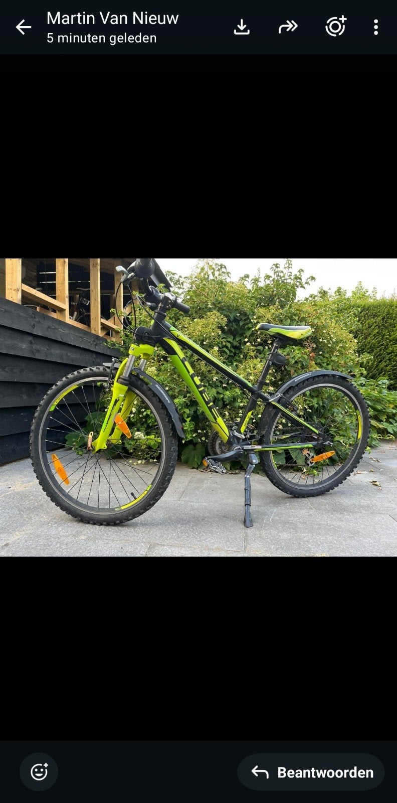 24 inch Cube kinder-/jongensmountainbike, Gebruikt, Versnellingen, Minder dan 49 cm, Ophalen