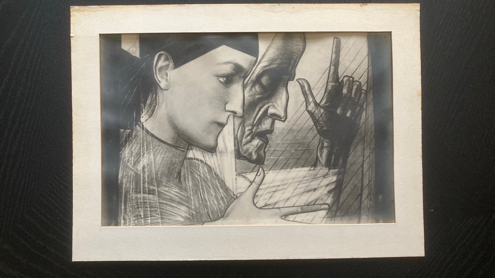 litho “Jeugd en ouderdom" uit 1924, Jan Toorop, Antiek en Kunst, Kunst | Litho's en Zeefdrukken, Portret en Figuren, Gesigneerd