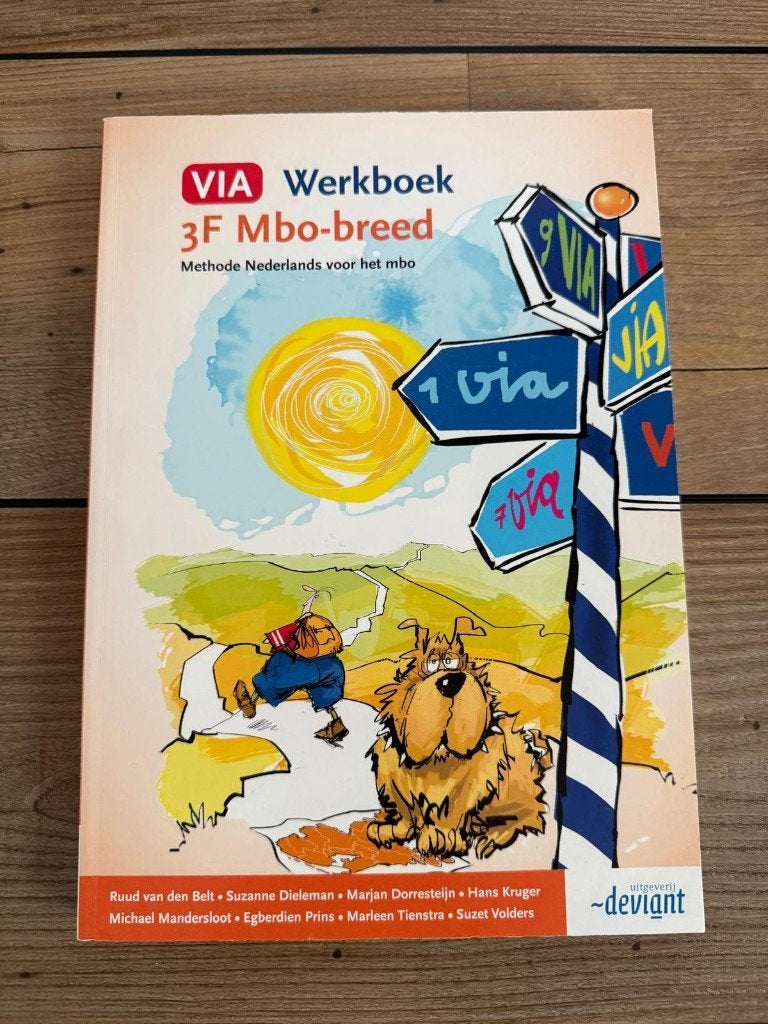 VIA Werkboek 3F MBO-breed - Nederlands, Uitgeverij Deviant, Nieuw, Ophalen of Verzenden, MBO
