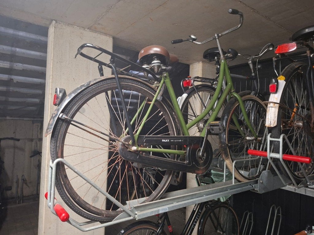Groene omafiets – opknapper – met slot en 2 sleutels, Terugtraprem, 47 tot 50 cm, Ophalen, Overige merken