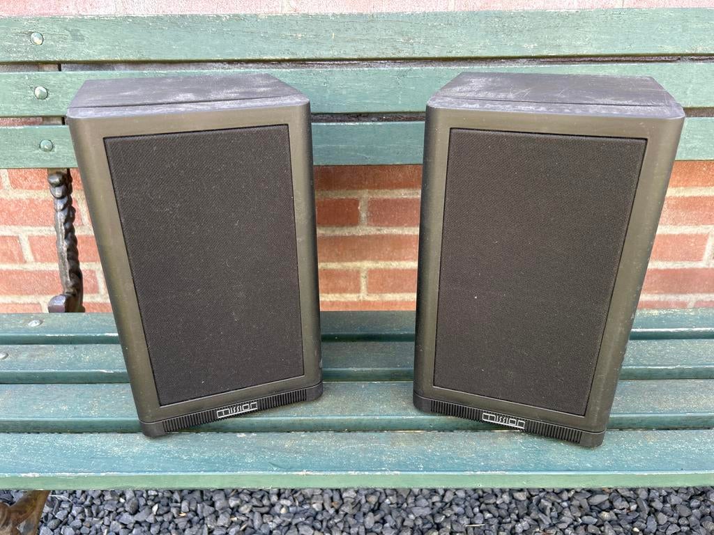 Mission speakers - 75 watt, Audio, Tv en Foto, Luidsprekers, Gebruikt, 60 tot 120 watt, Front, Rear of Stereo speakers, Ophalen