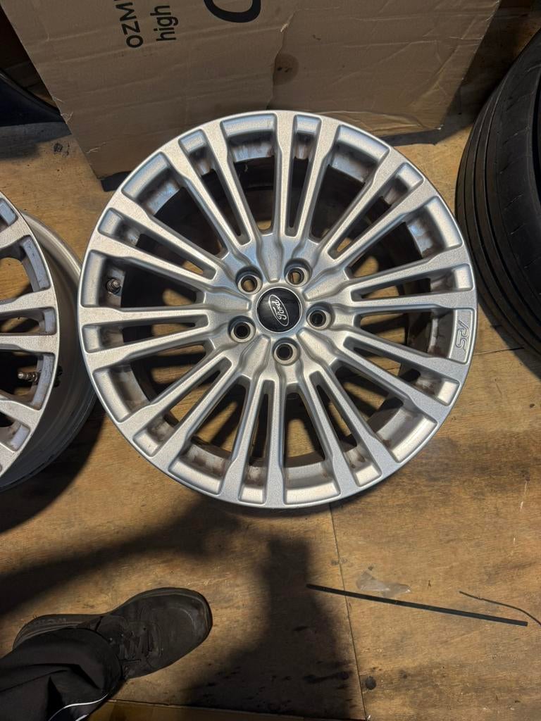 Ford Focus RS Velgen Magnesium Zilver - Licht Gebruikt, Ophalen, Gebruikt, Velg(en), Personenwagen