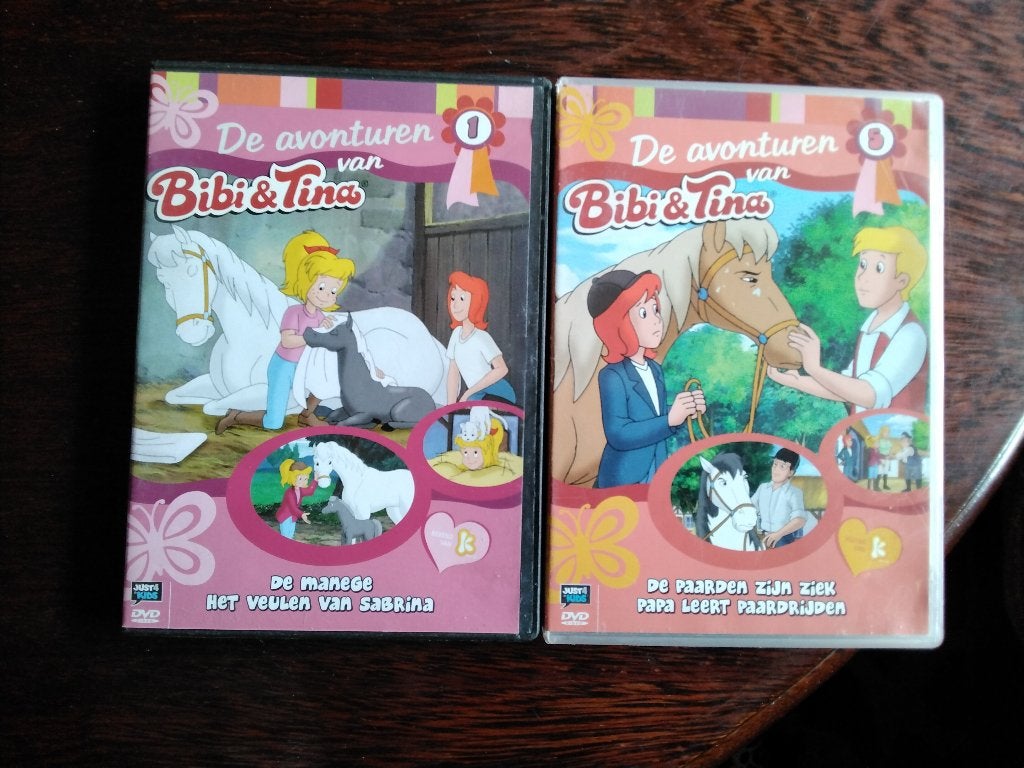 De avonturen van Bibi & Tina 2 dvds, origineel, Avontuur, Alle leeftijden, Ophalen of Verzenden, Zo goed als nieuw