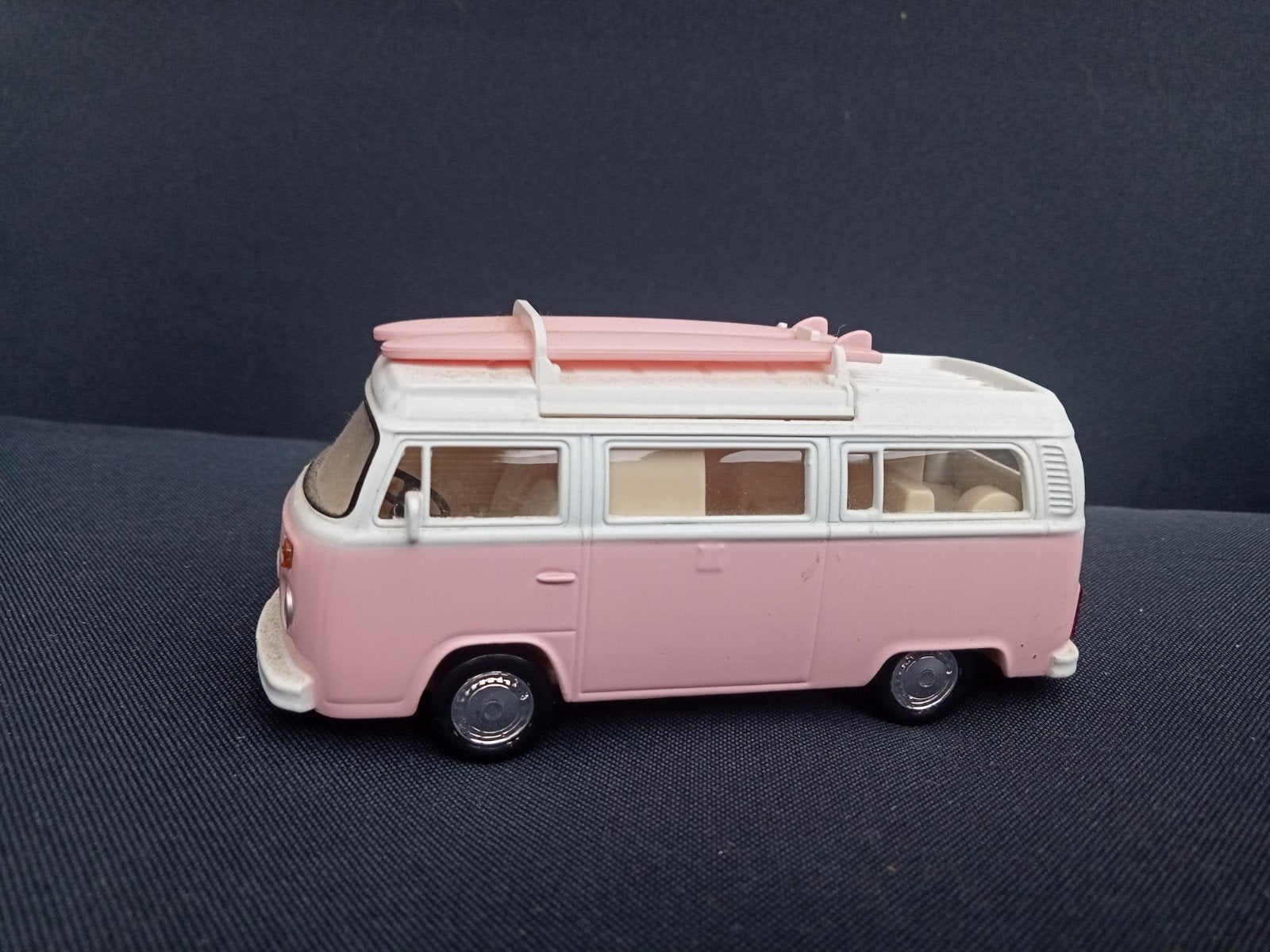 Norev Volkswagen Combi T2b Roze, Ophalen of Verzenden, Zo goed als nieuw, Bus of Vrachtwagen, Norev