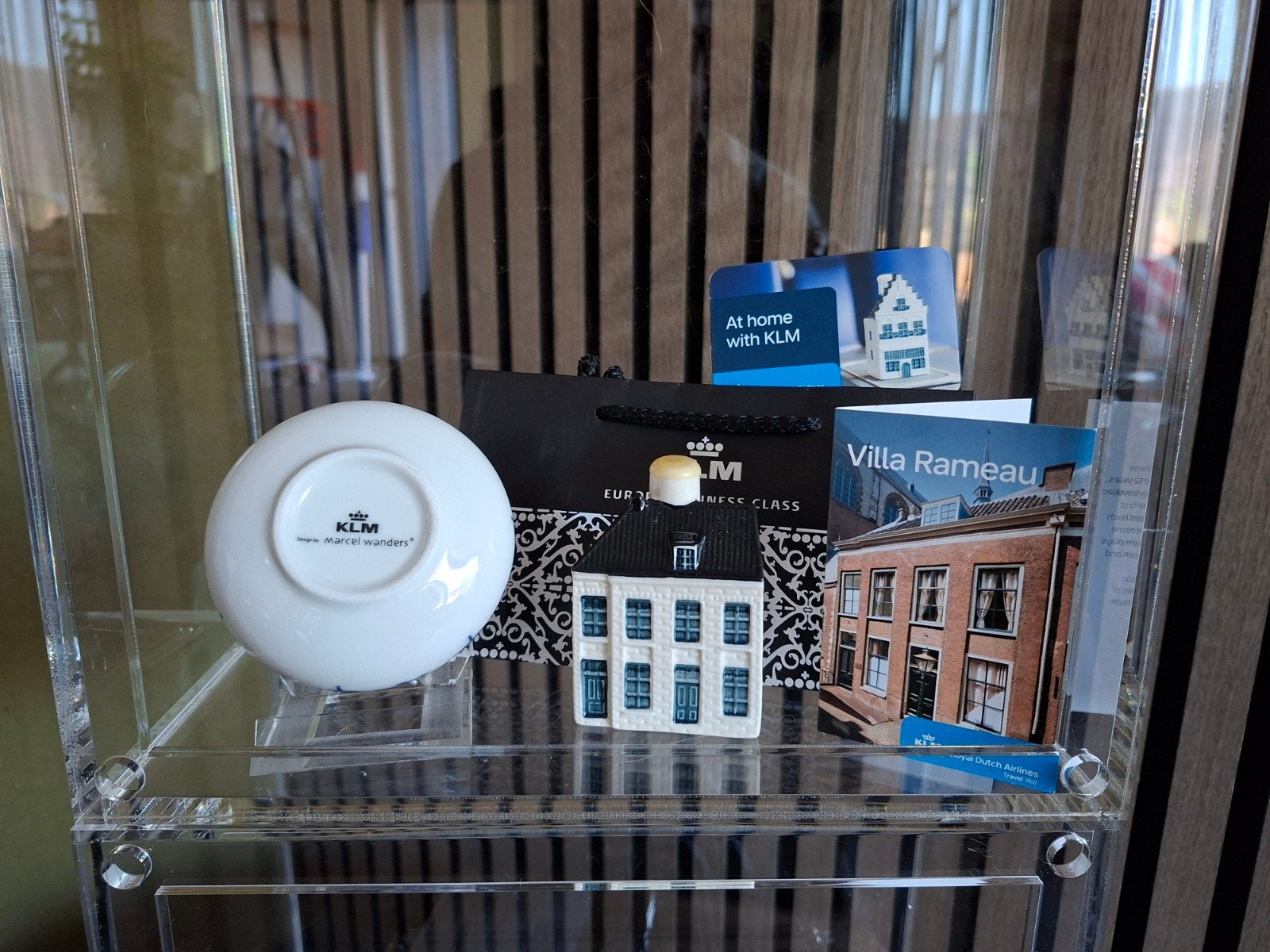 KLM huisjes  huisje 106 met Marcel Wanders kom, Ophalen of Verzenden, Nieuw, 81 t/m 91, Gevuld