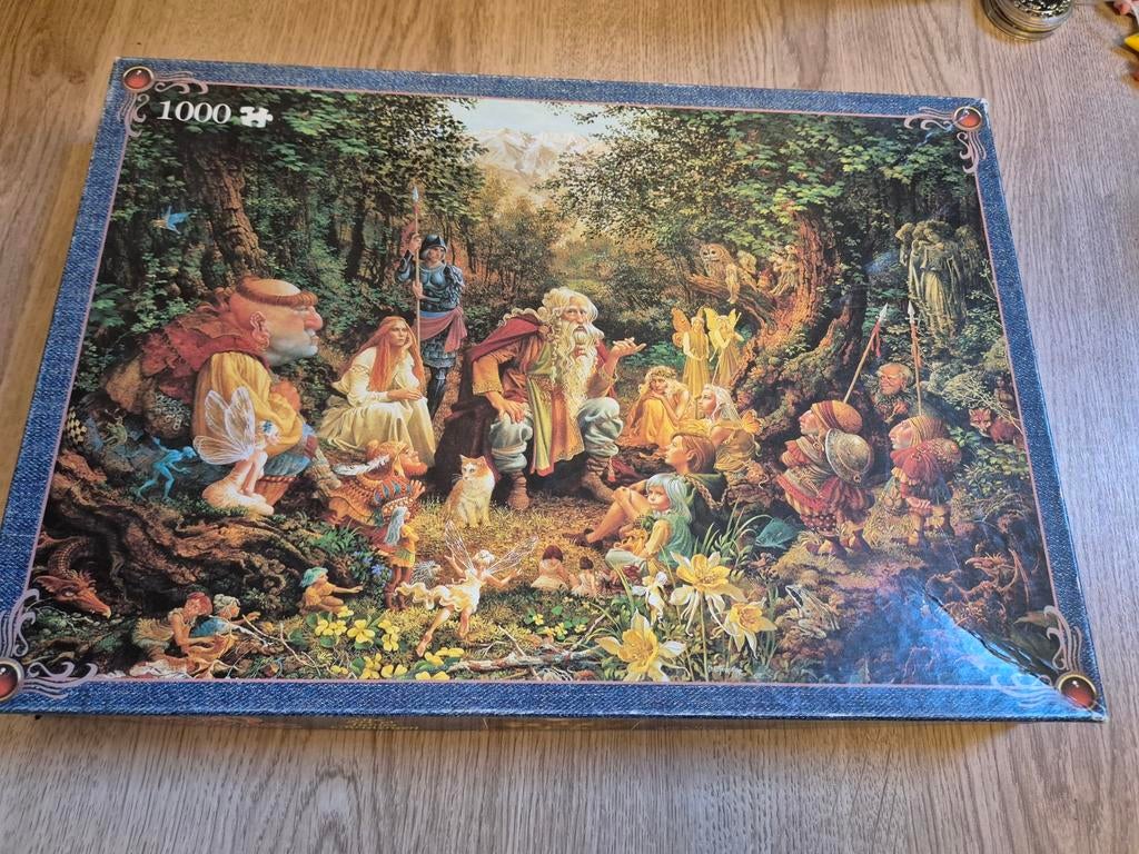 The art of James christensen puzzel once upon a time, Ophalen of Verzenden, 500 t/m 1500 stukjes, Legpuzzel