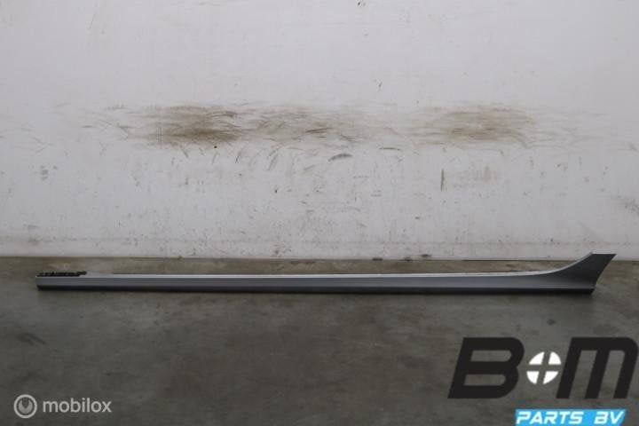 Side skirt links Audi A6 4G FL LZ7G 40km oud 4G0853855K, Gebruikt