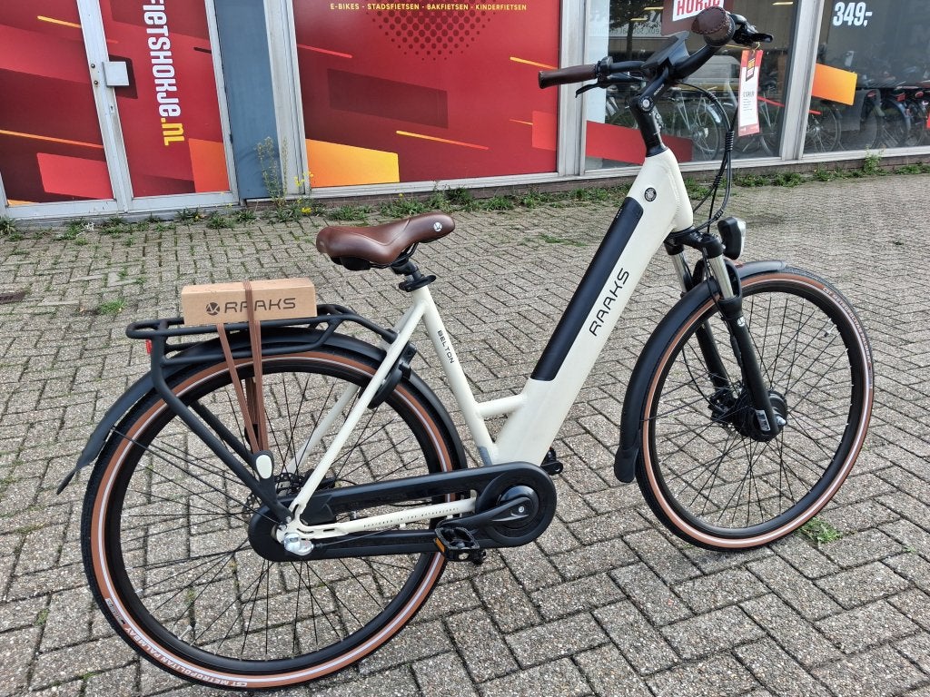 Fietshokje Beverwijk: Raaks Belton elektrische damesfiets, (Extra) lage instap, Niet ingevuld, Nieuw, Ophalen of Verzenden