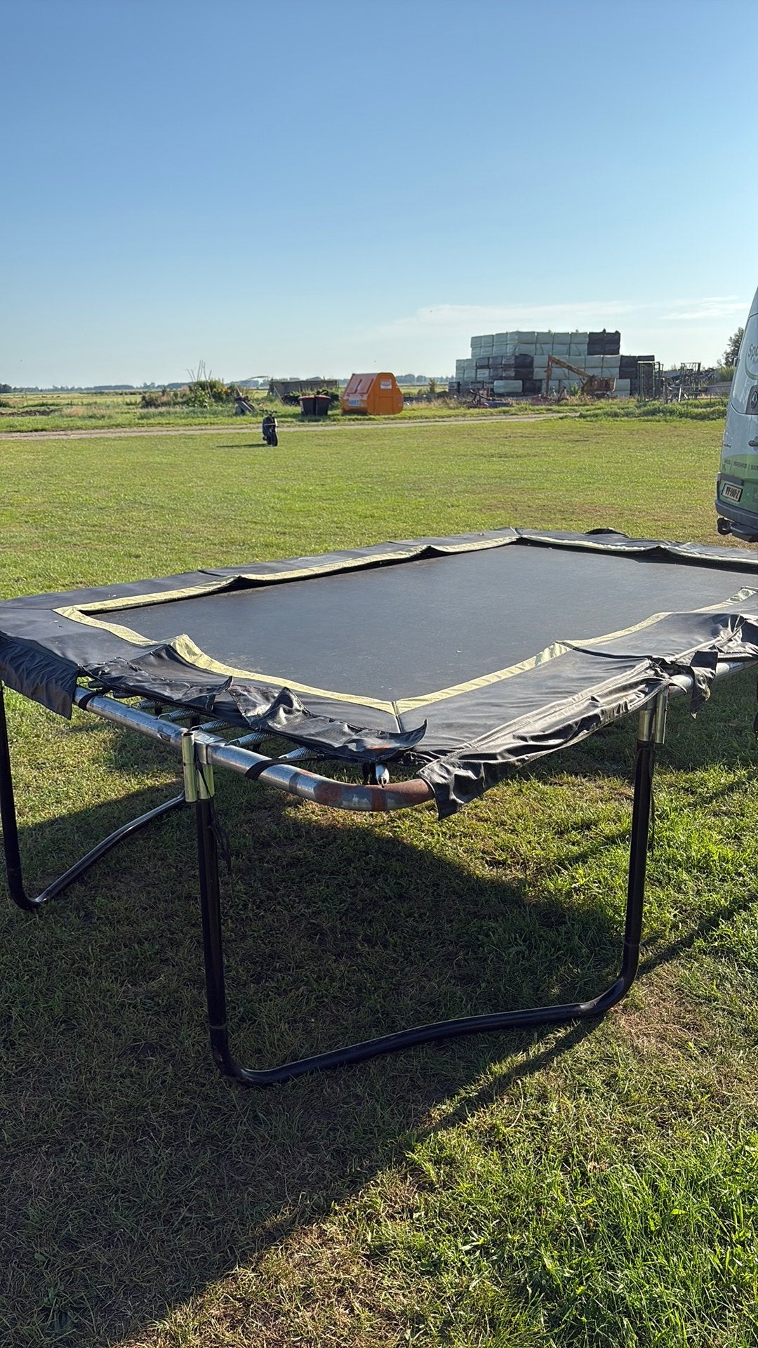 Trampoline gratis, Kinderen en Baby's, Speelgoed | Buiten | Trampolines, Ophalen, Gebruikt