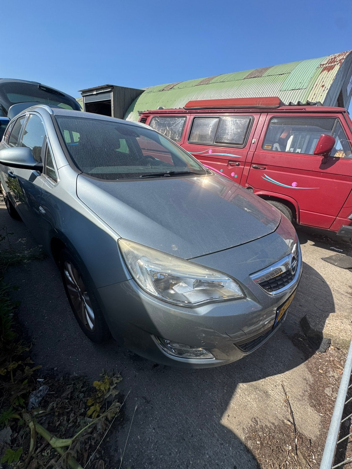 Opel Astra 1.4 Turbo 103KW Sports Tourer 2012 Grijs, Voorwielaandrijving, Stof, 4 cilinders, Origineel Nederlands