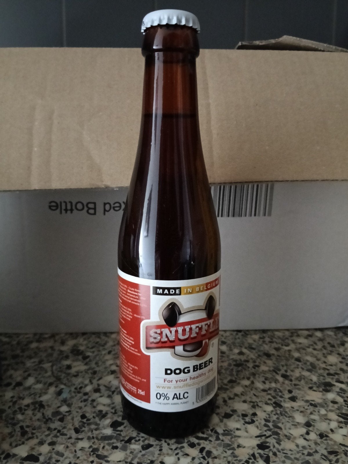 Snuffle dog bier - 13 flesjes, Ophalen, Hond