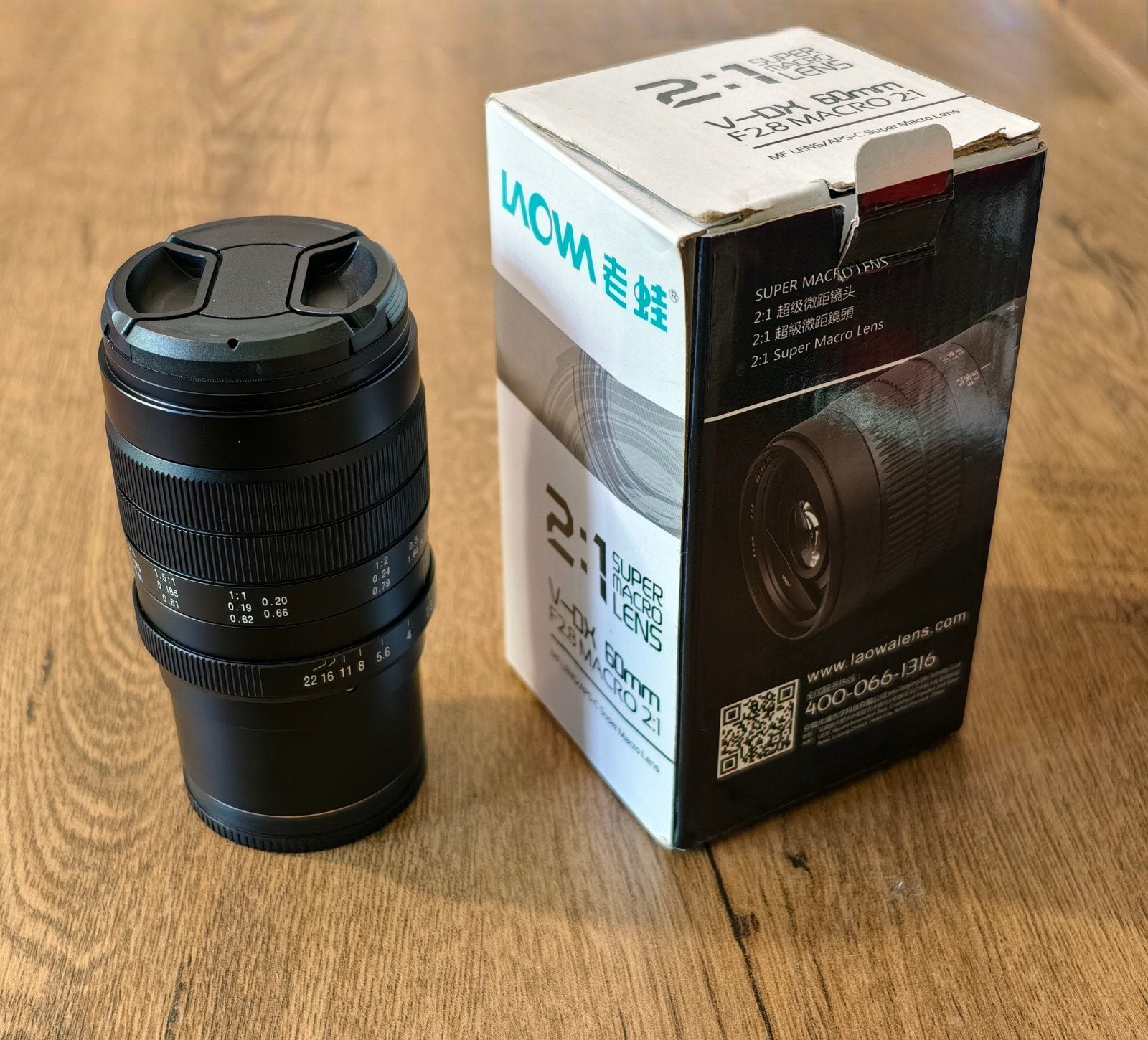Laowa 60mm Macro F 2.8, Ophalen, Gebruikt, Macrolens