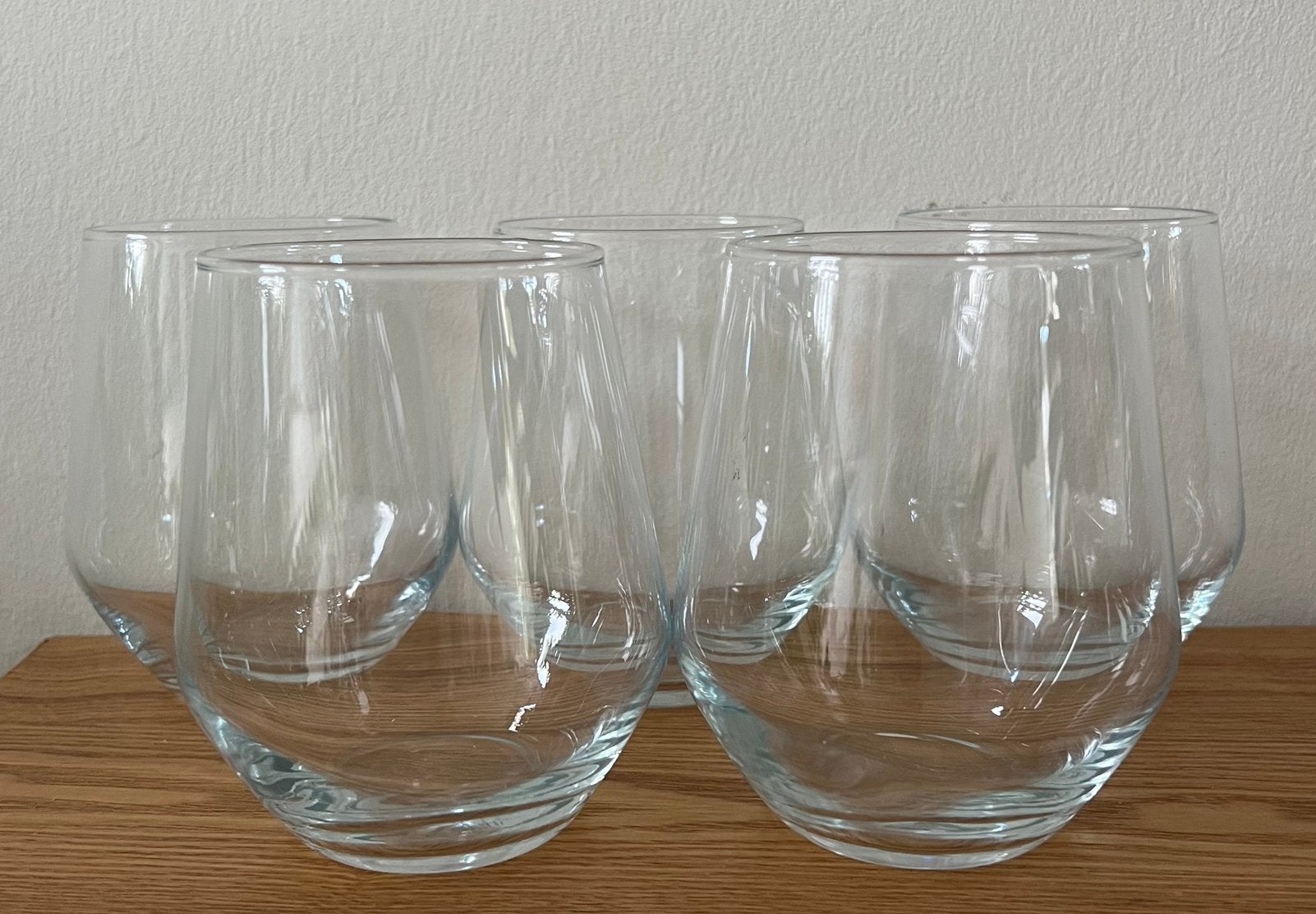 5 mooie glazen, Verzamelen, Glas en Borrelglaasjes, Ophalen, Zo goed als nieuw, Overige typen