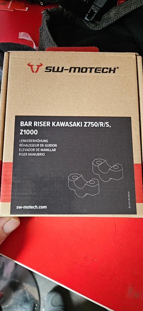 Kawasaki stuurverhoger z750 /r/s, z1000, Ophalen of Verzenden, Nieuw