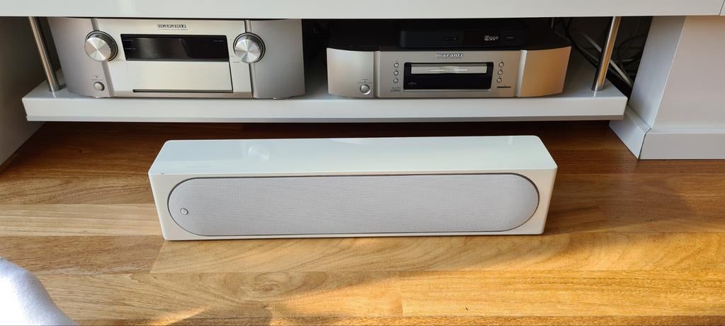 zeer nette centre speaker Monitor Audio Radius 225HD, Ophalen of Verzenden, Zo goed als nieuw, Center speaker, Overige merken