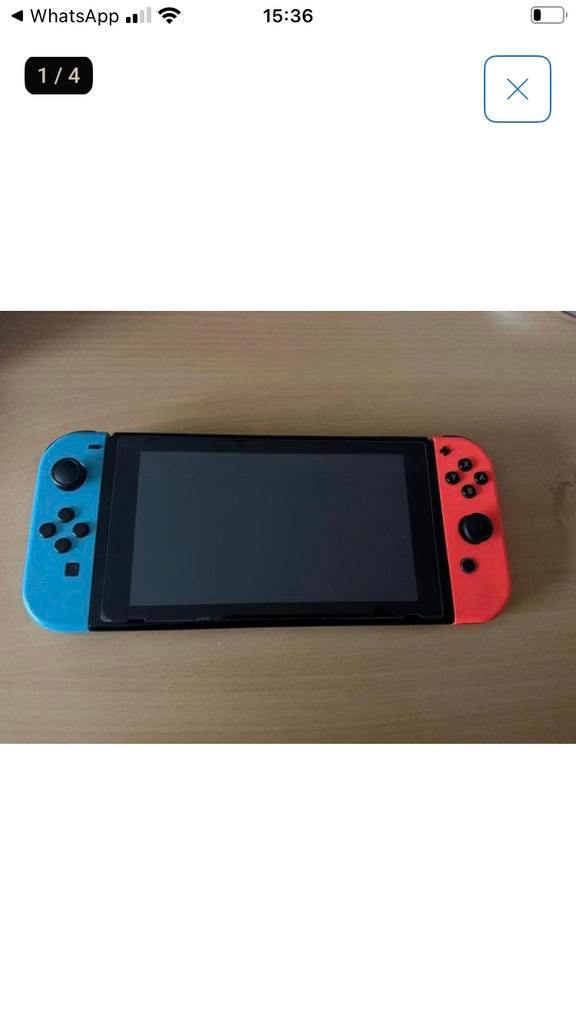 Nintendo switch, Spelcomputers en Games, Ophalen of Verzenden, Gebruikt, Met 2 controllers, Switch Original