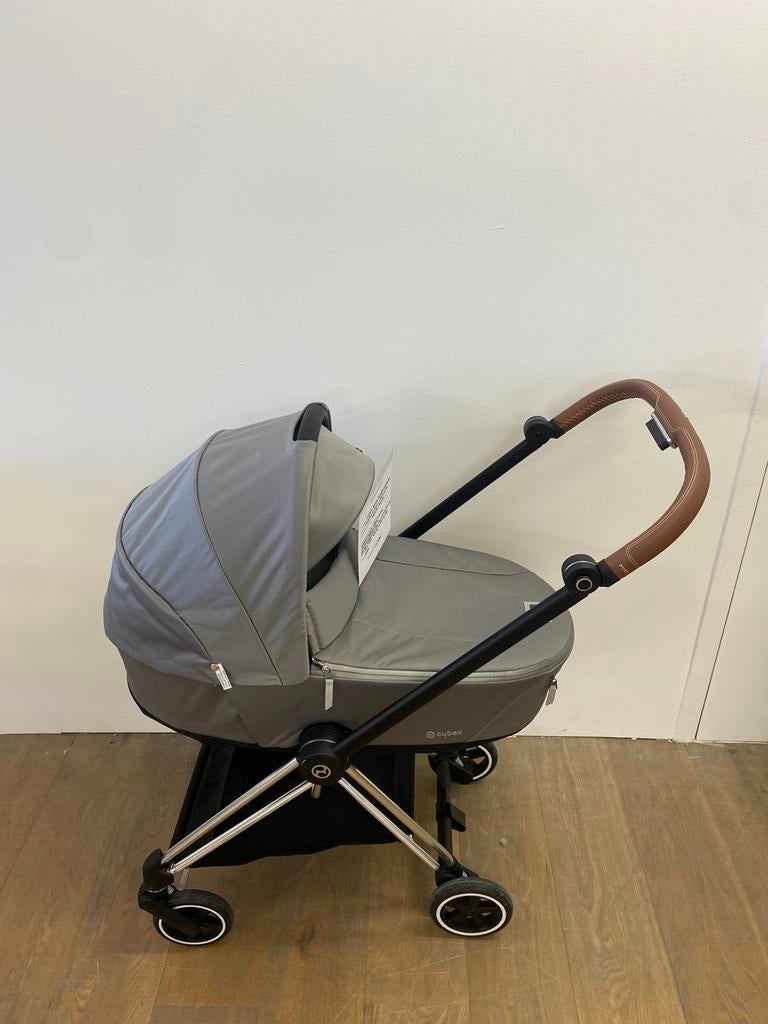 Cybex Mios kinderwagen - Pearl Grey, Ophalen, Zo goed als nieuw, Regenhoes