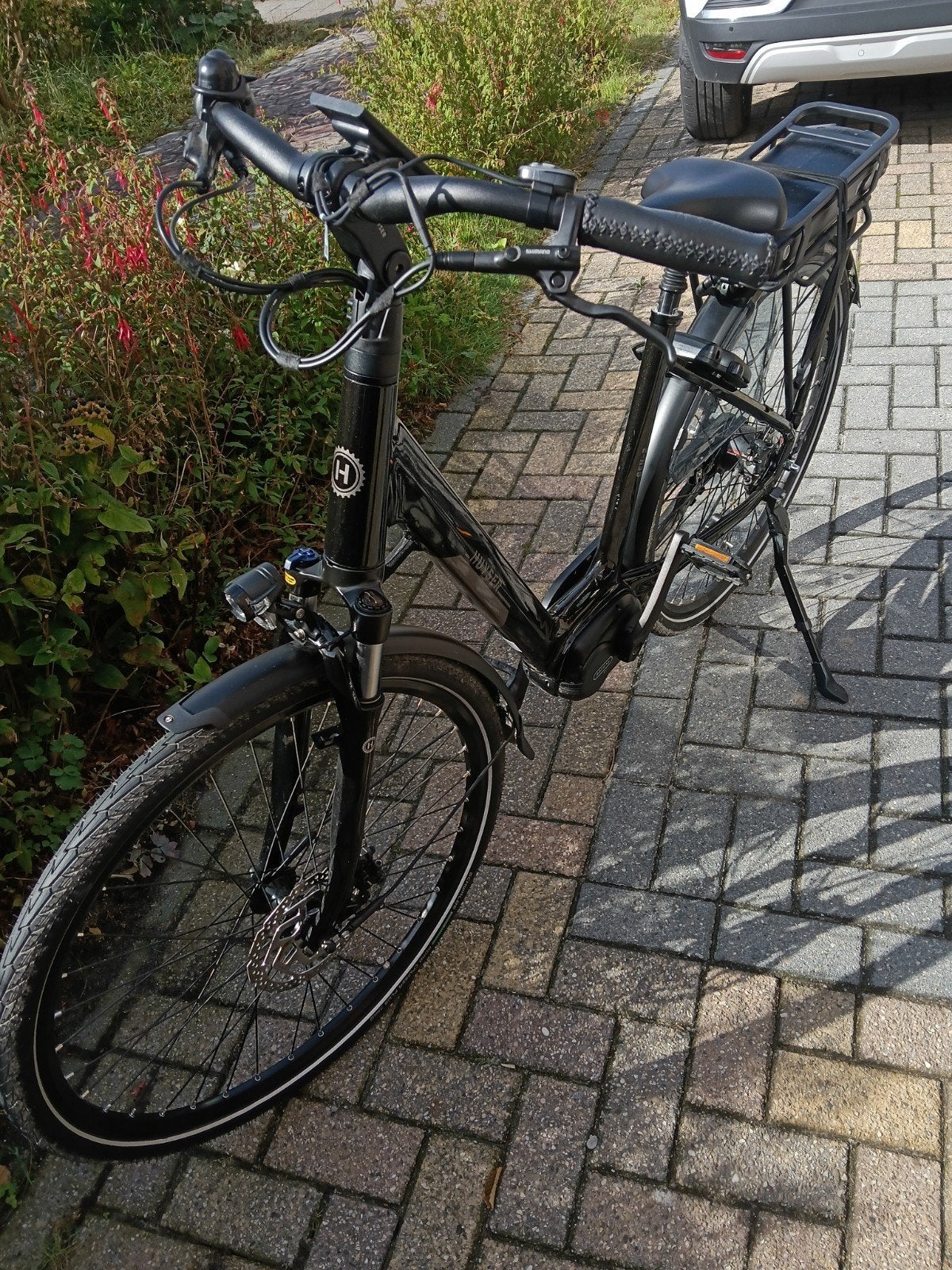 Huyser Gen2 elektrische damesfiets - Zo goed als nieuw, Zo goed als nieuw, 51 tot 55 cm, 50 km per accu of meer, Ophalen