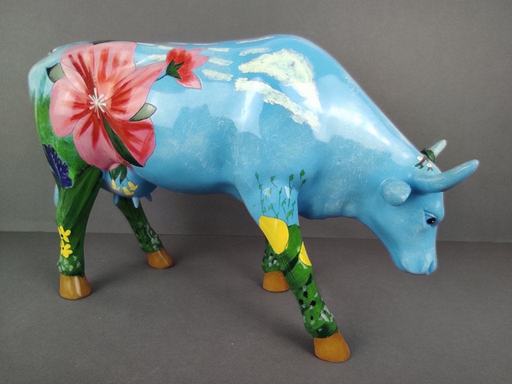 CowParade / Cow Parade Koe "Miss Azalea" LARGE, Antiek en Kunst, Kunst | Designobjecten, Ophalen of Verzenden