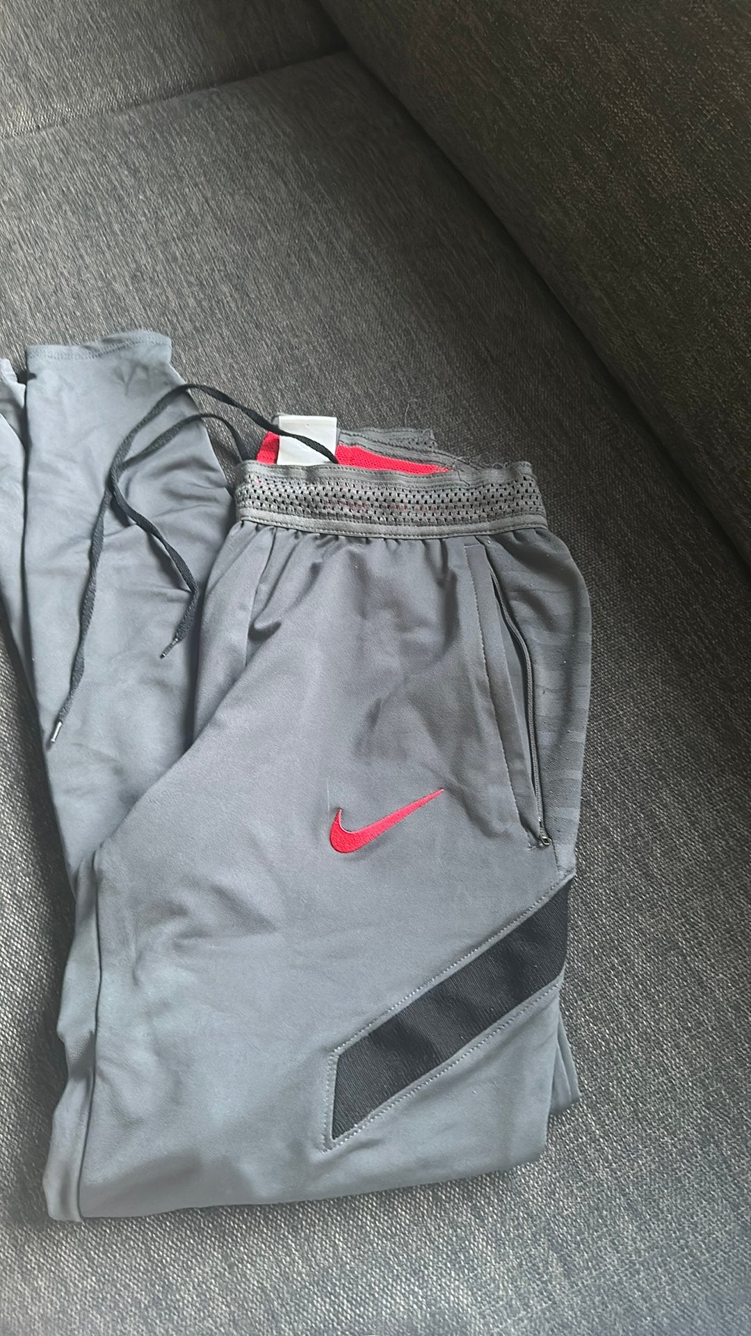 NIKE Paris Saint Germain trainingsbroek maat XS, Ophalen of Verzenden, Zo goed als nieuw, Voetbal, Grijs