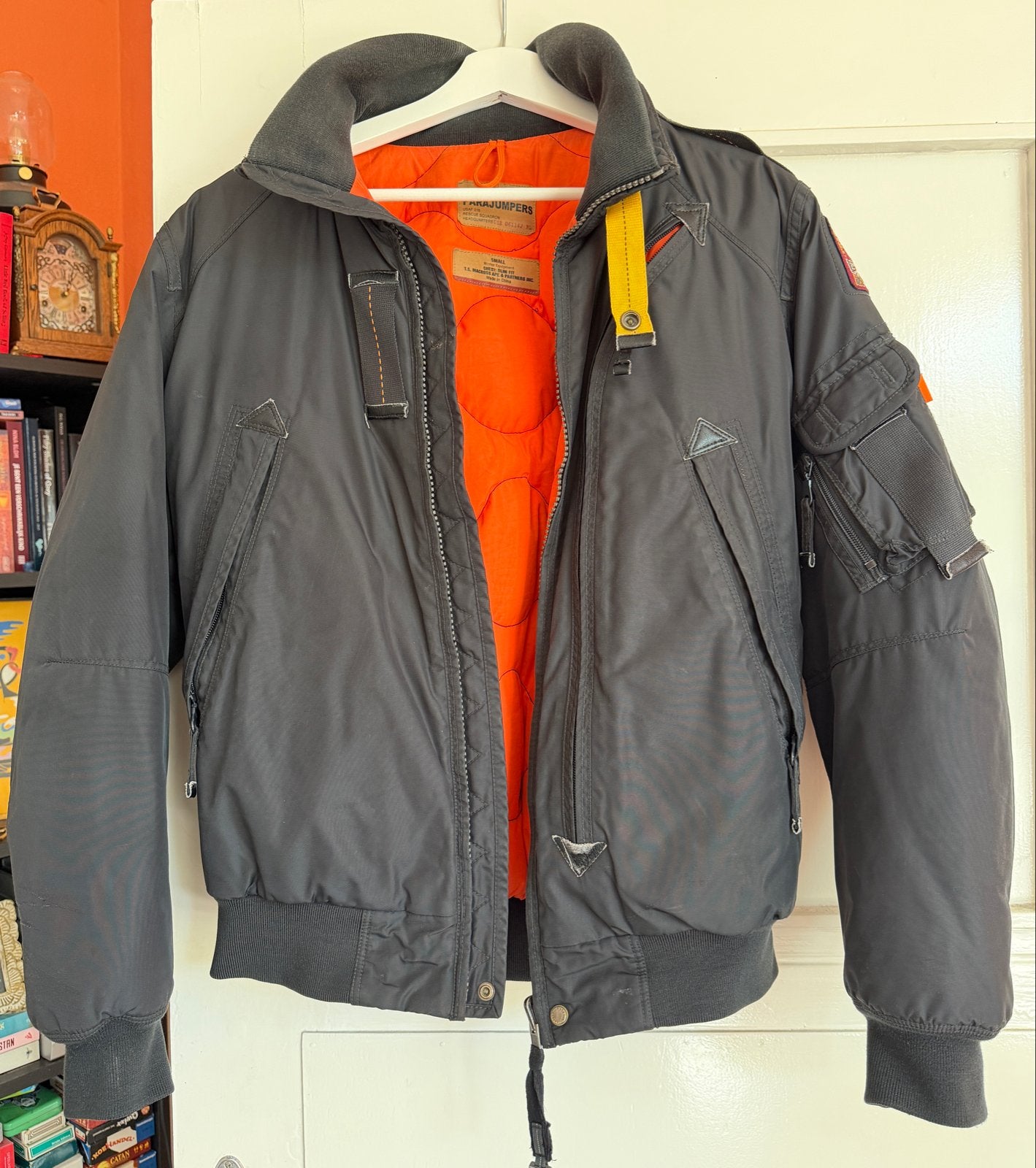 Parajumpers PJS Bomberjack - Maat S - Zo goed als nieuw, Ophalen of Verzenden, Zo goed als nieuw, Maat 46 (S) of kleiner, Zwart