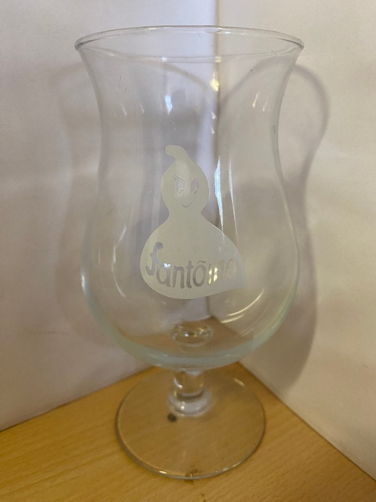 La Brasserie Fantôme bierglas 25cl Spookbier, Ophalen of Verzenden, Zo goed als nieuw, Glas of Glazen, Overige merken