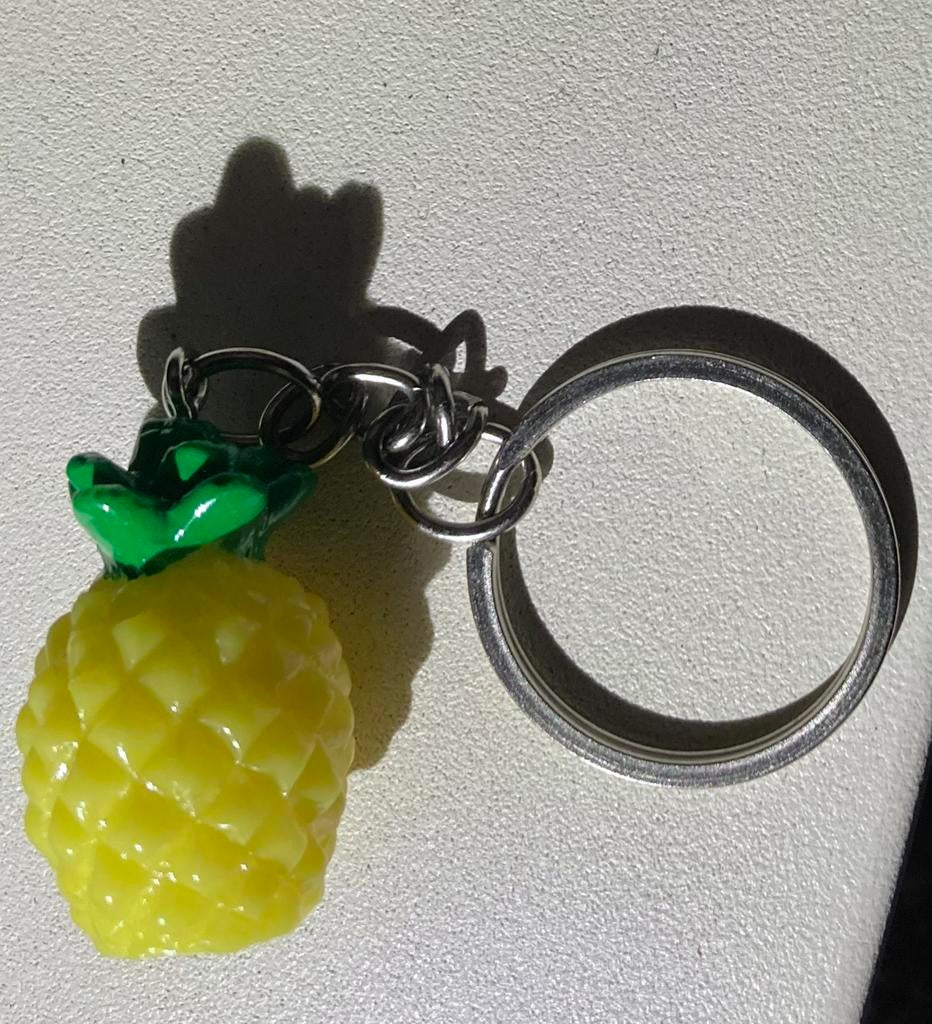 Ananas  zomerse sleutelhanger, Ophalen of Verzenden, Nieuw, Dier of Natuur