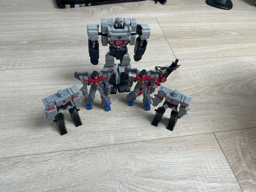 Transformers G2 Megatron & Starscream Figuren - Transformeer, Verzamelen, Transformers, G2, Ophalen, Zo goed als nieuw, Decepticons