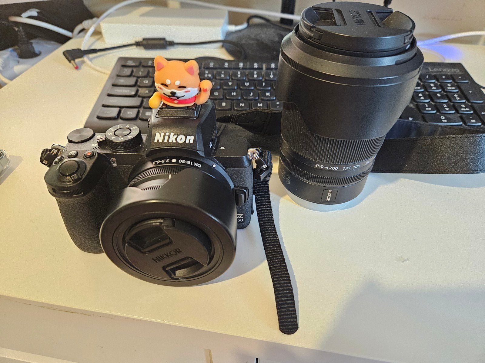 Nikon Z 50 systeemcamera met 2 lenzen en lage shutter count, Ophalen, Beeldstabilisatie, Zo goed als nieuw, Nikon